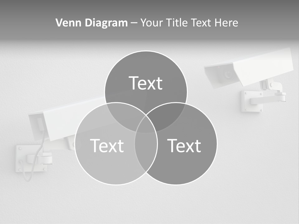 Secure Safety Television PowerPoint Template