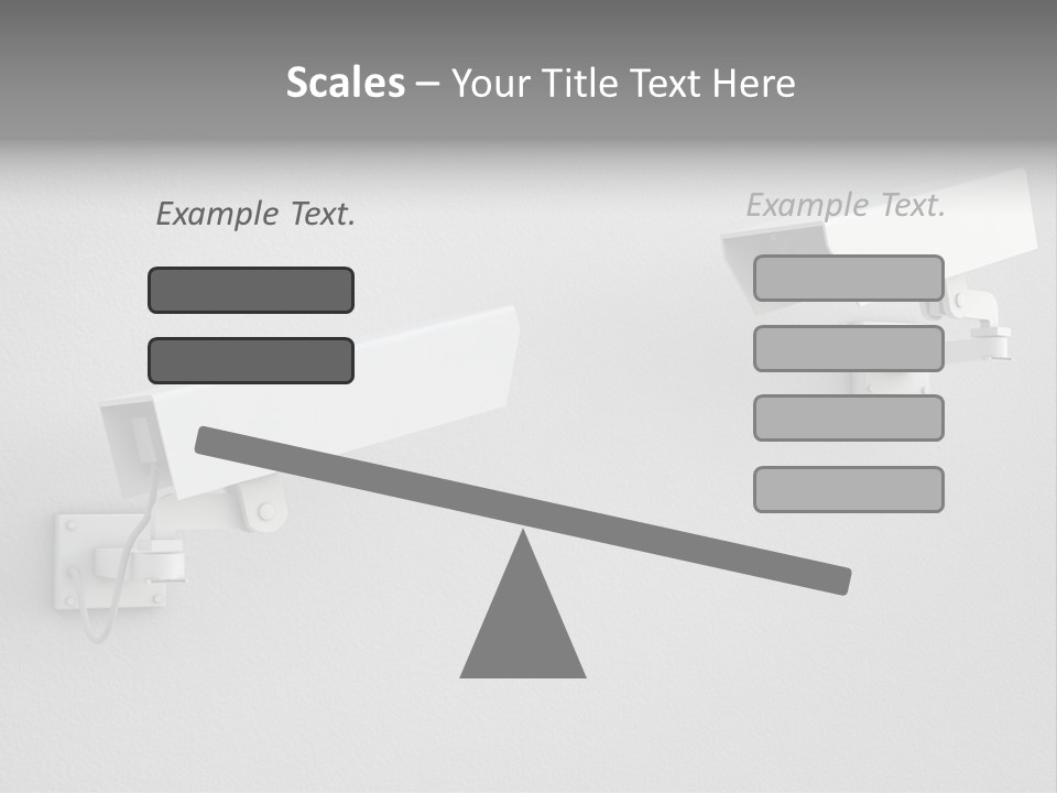 Secure Safety Television PowerPoint Template