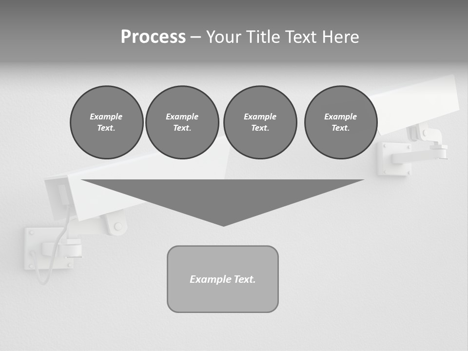 Secure Safety Television PowerPoint Template