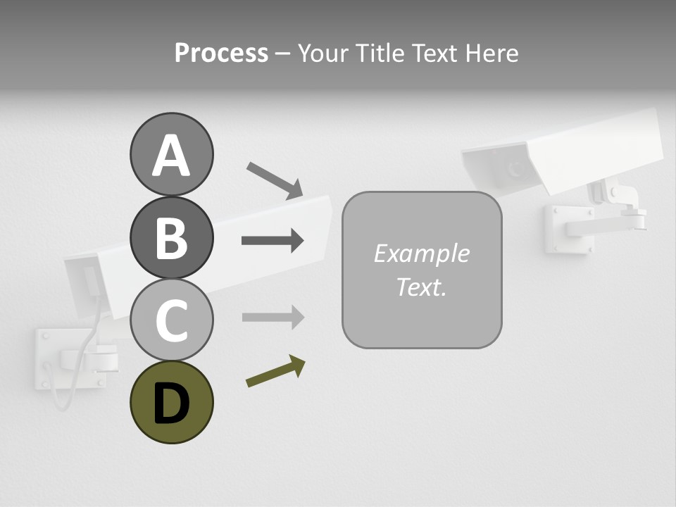 Secure Safety Television PowerPoint Template