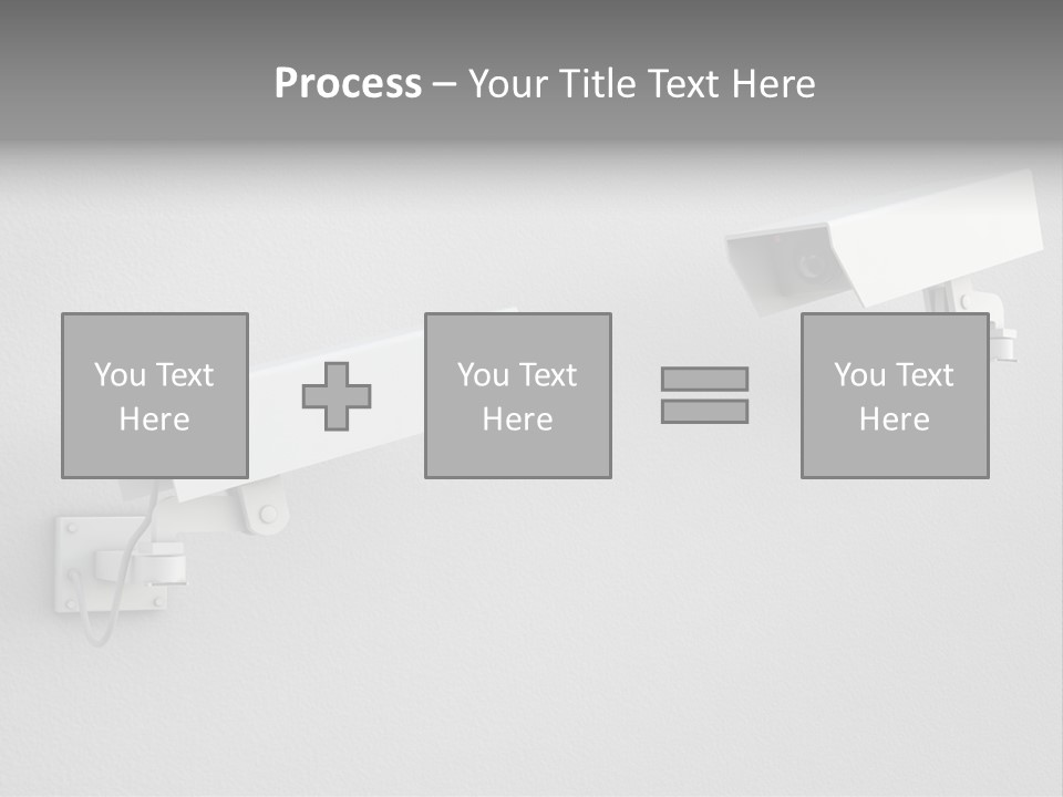 Secure Safety Television PowerPoint Template