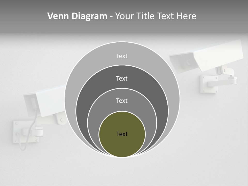 Secure Safety Television PowerPoint Template