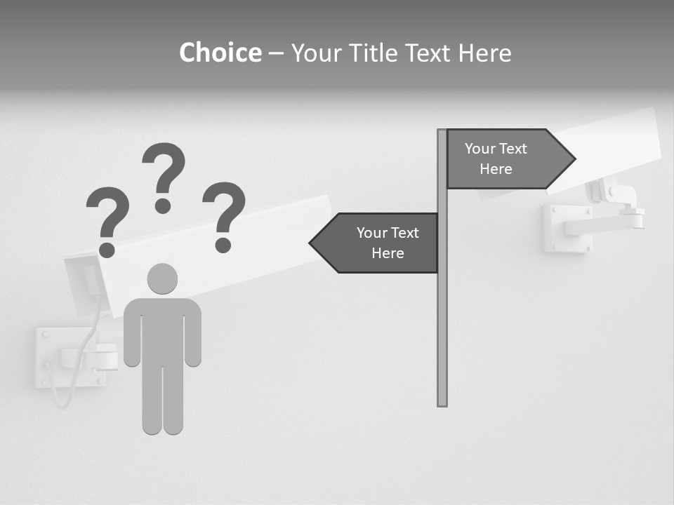 Secure Safety Television PowerPoint Template