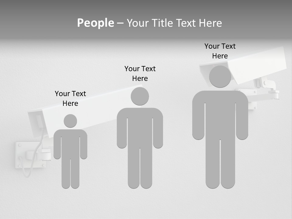 Secure Safety Television PowerPoint Template