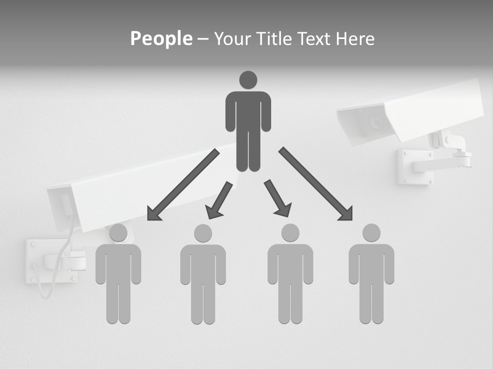 Secure Safety Television PowerPoint Template