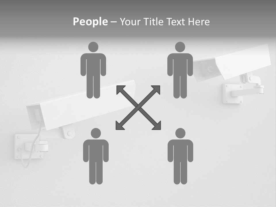 Secure Safety Television PowerPoint Template