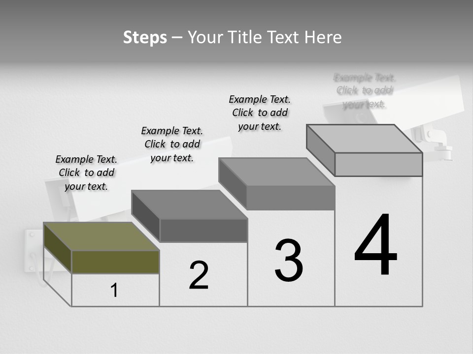 Secure Safety Television PowerPoint Template