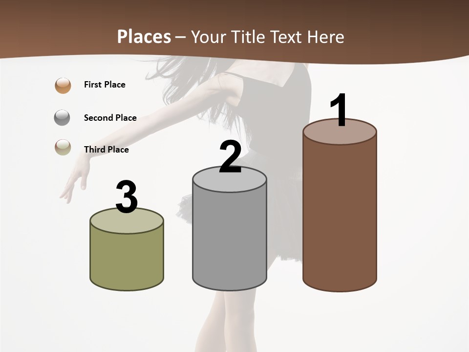 Dancer Jump Behavior PowerPoint Template