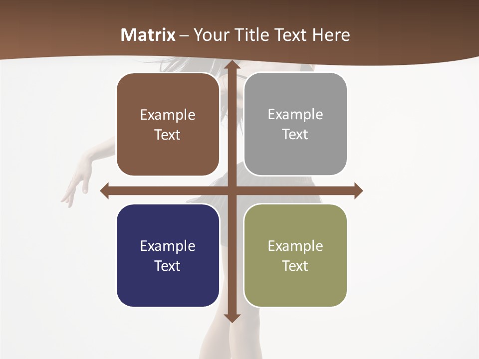 Dancer Jump Behavior PowerPoint Template