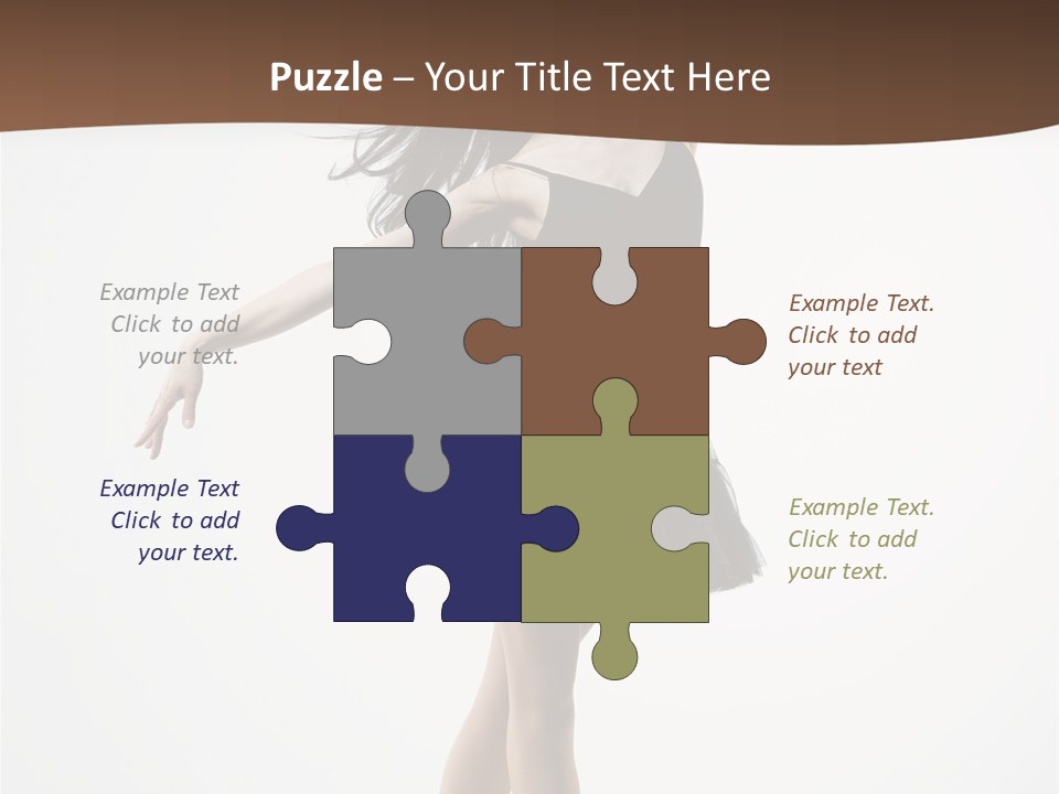 Dancer Jump Behavior PowerPoint Template