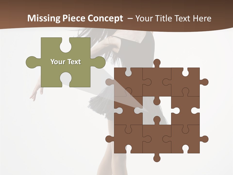 Dancer Jump Behavior PowerPoint Template