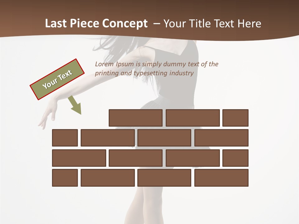 Dancer Jump Behavior PowerPoint Template