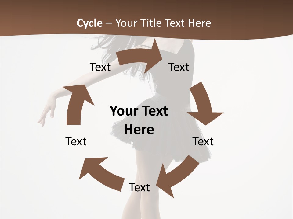 Dancer Jump Behavior PowerPoint Template