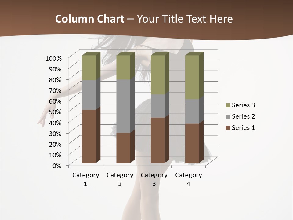 Dancer Jump Behavior PowerPoint Template