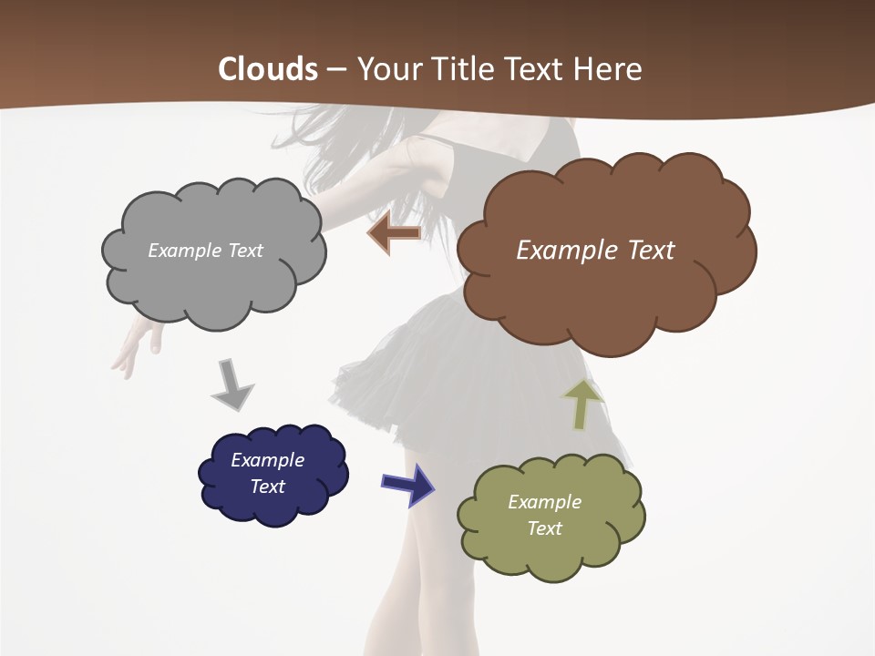 Dancer Jump Behavior PowerPoint Template