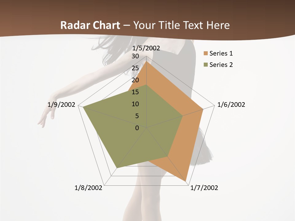 Dancer Jump Behavior PowerPoint Template