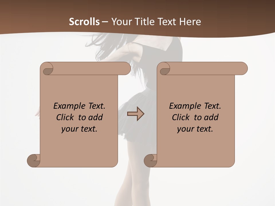 Dancer Jump Behavior PowerPoint Template