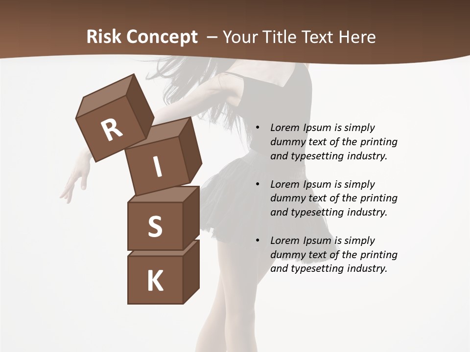 Dancer Jump Behavior PowerPoint Template