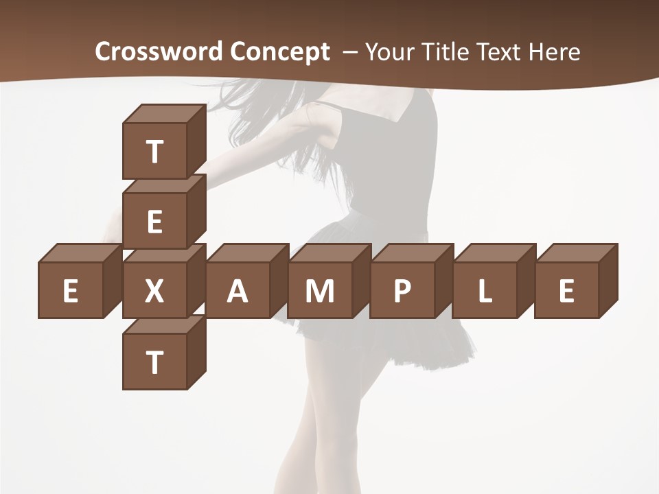 Dancer Jump Behavior PowerPoint Template