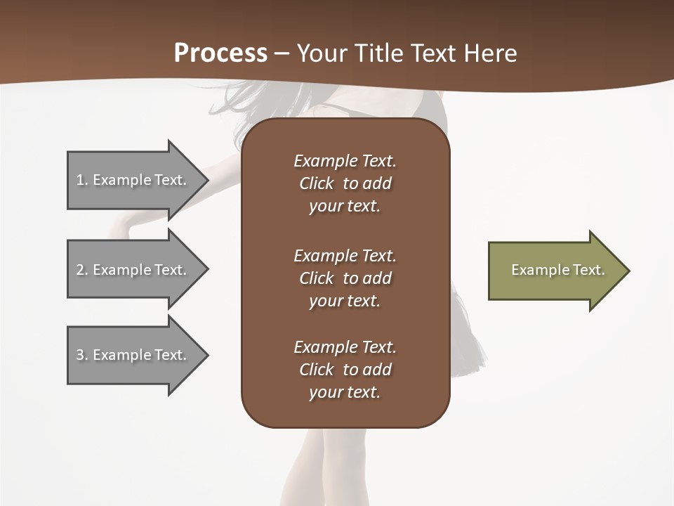 Dancer Jump Behavior PowerPoint Template