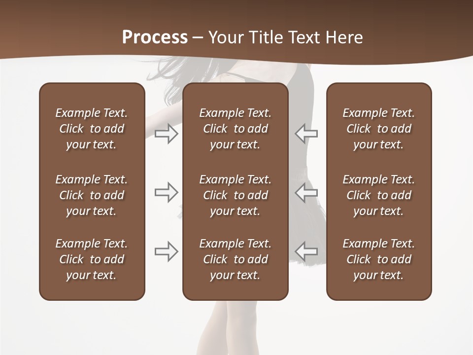 Dancer Jump Behavior PowerPoint Template