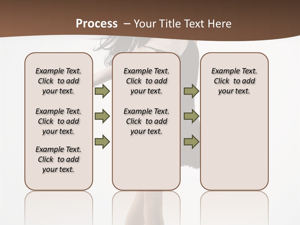 Dancer Jump Behavior PowerPoint Template