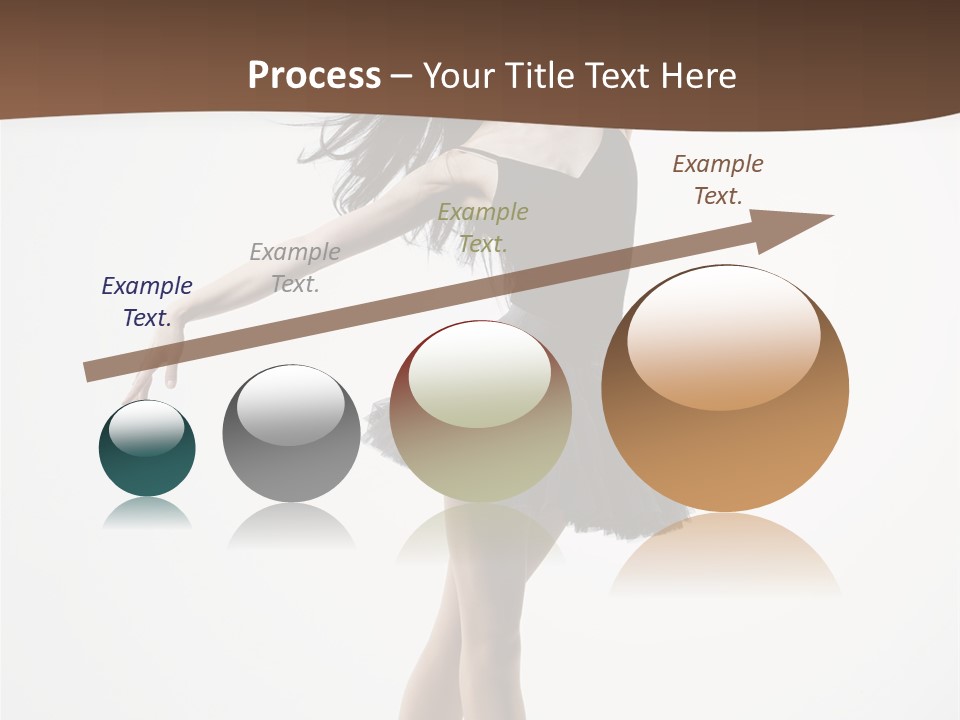 Dancer Jump Behavior PowerPoint Template