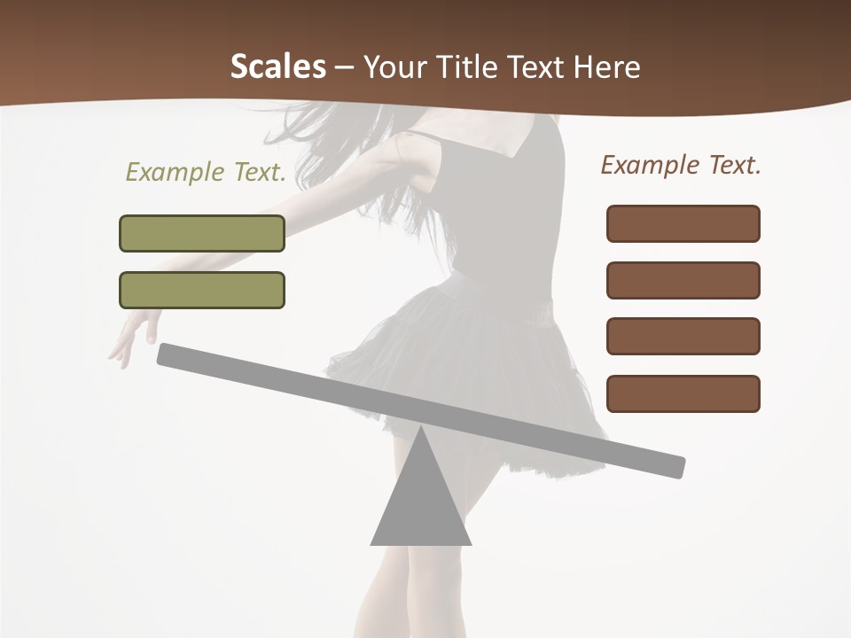 Dancer Jump Behavior PowerPoint Template