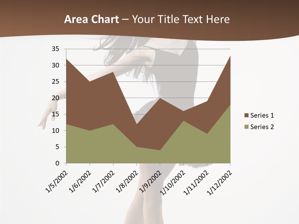 Dancer Jump Behavior PowerPoint Template