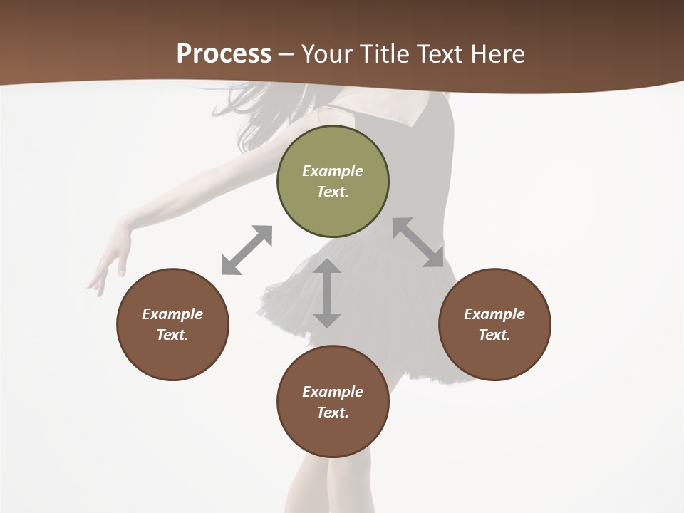 Dancer Jump Behavior PowerPoint Template