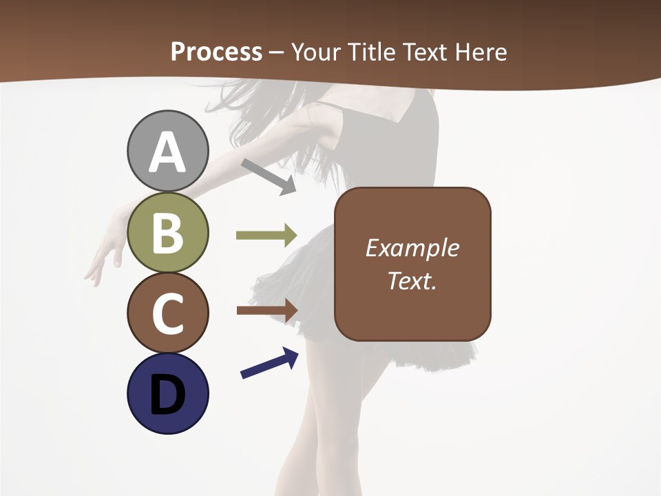 Dancer Jump Behavior PowerPoint Template