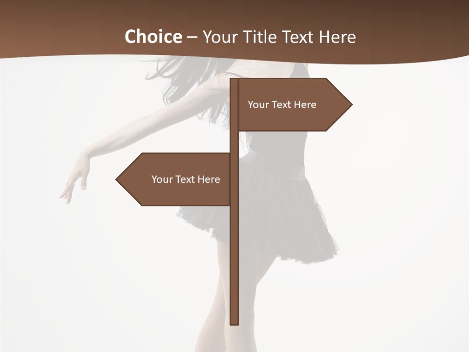 Dancer Jump Behavior PowerPoint Template