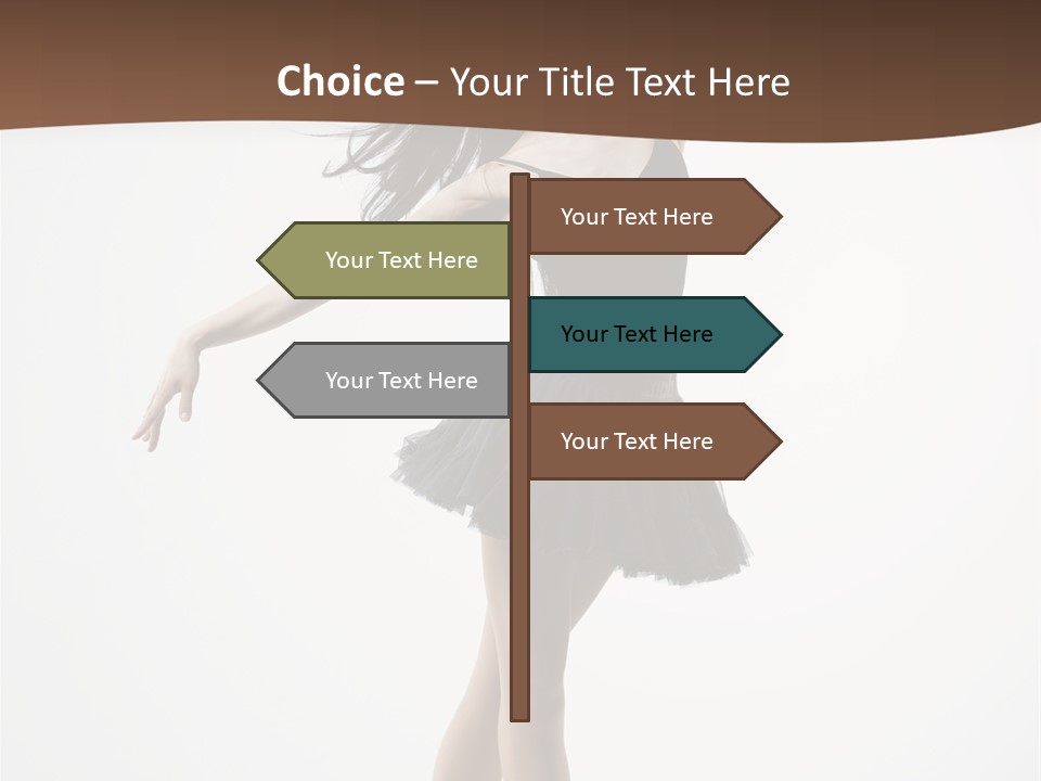 Dancer Jump Behavior PowerPoint Template