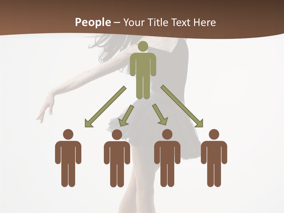 Dancer Jump Behavior PowerPoint Template