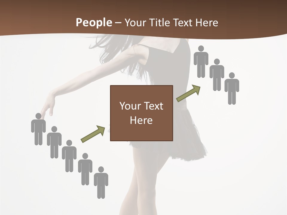 Dancer Jump Behavior PowerPoint Template