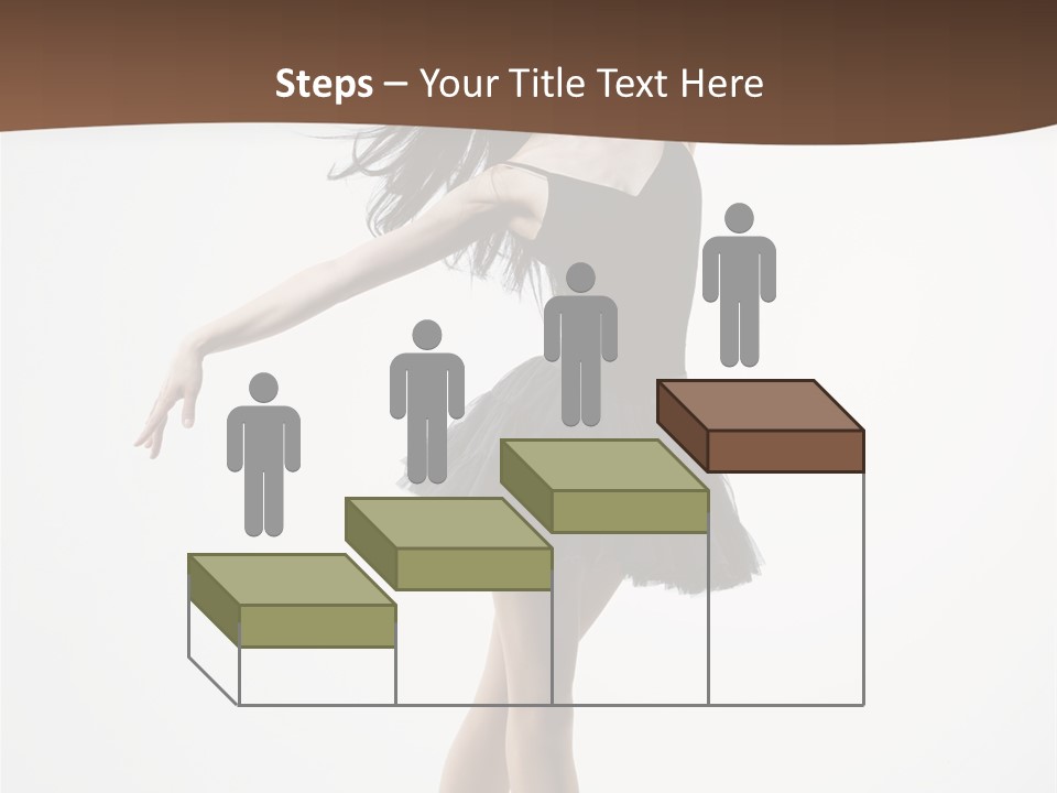 Dancer Jump Behavior PowerPoint Template