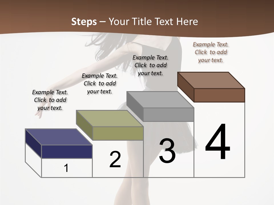 Dancer Jump Behavior PowerPoint Template