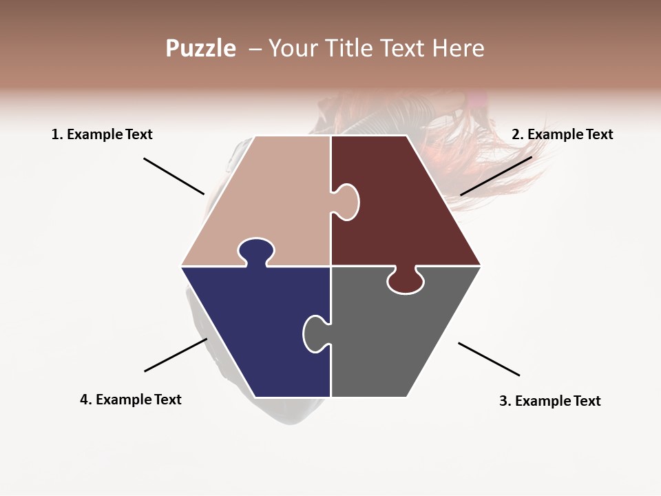 Funky Young Posing PowerPoint Template