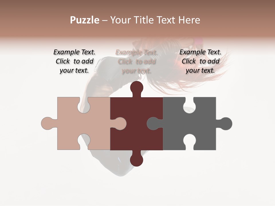 Funky Young Posing PowerPoint Template