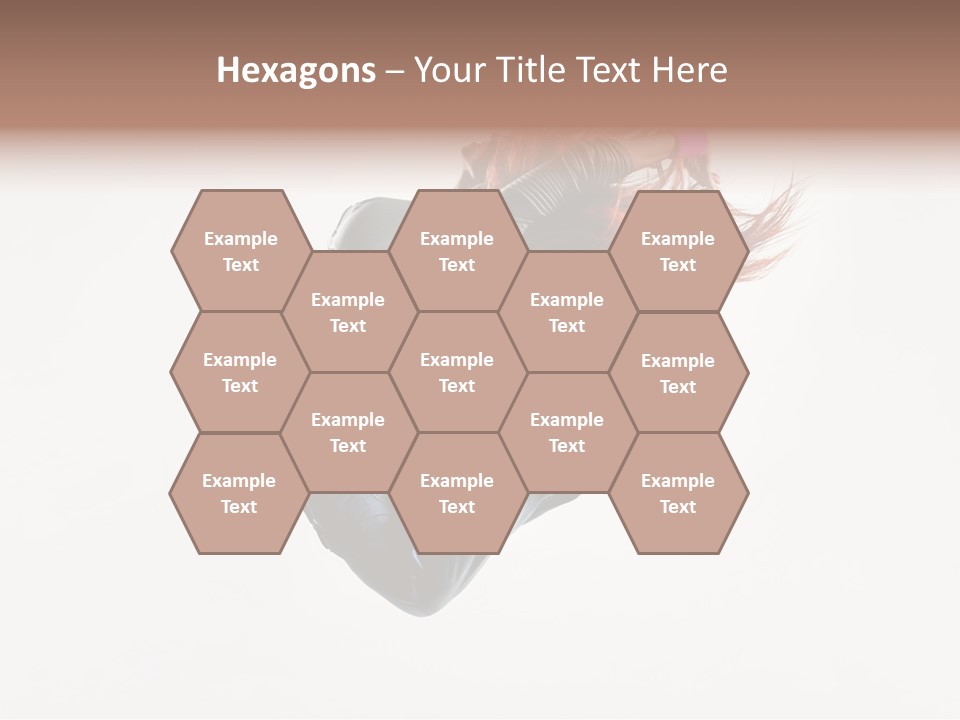 Funky Young Posing PowerPoint Template