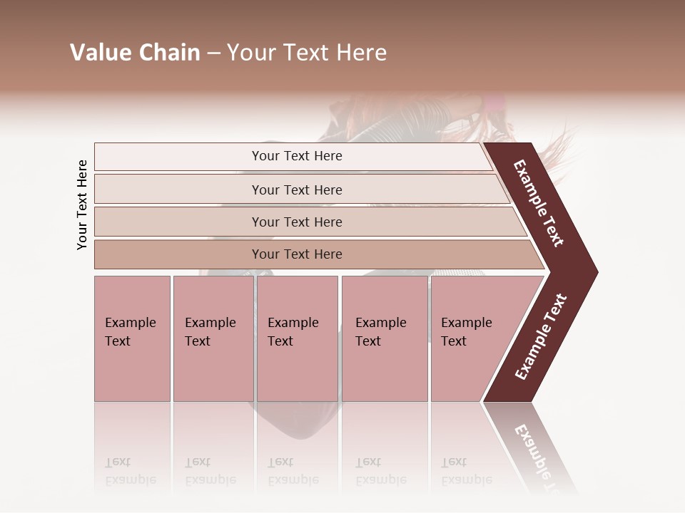 Funky Young Posing PowerPoint Template