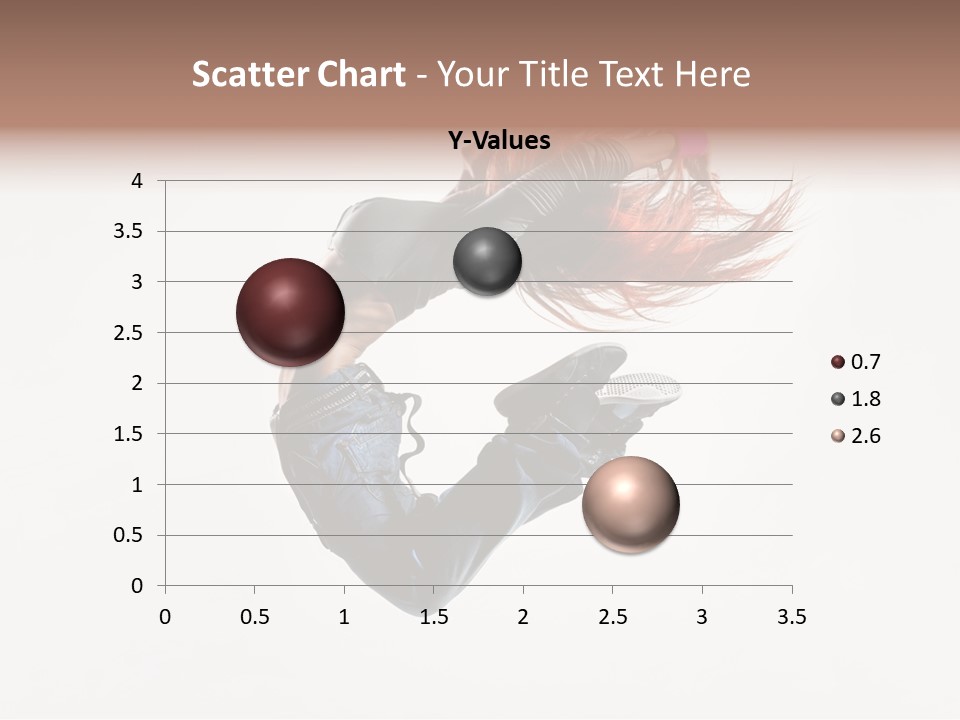 Funky Young Posing PowerPoint Template