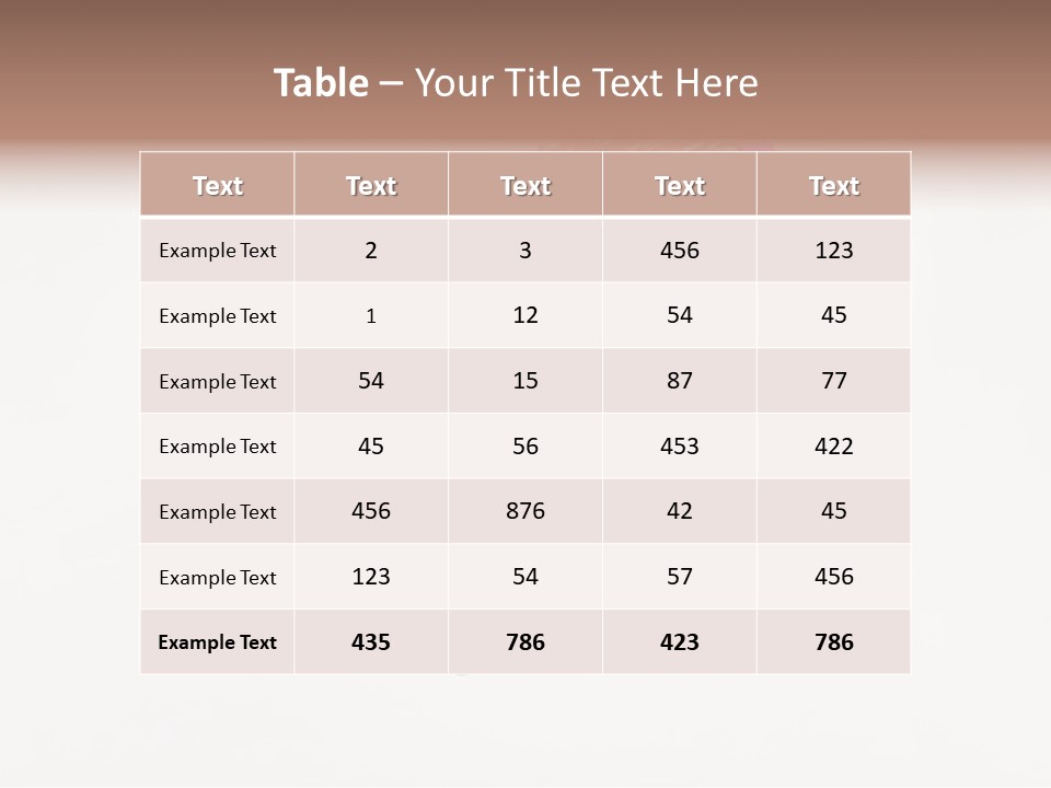 Funky Young Posing PowerPoint Template