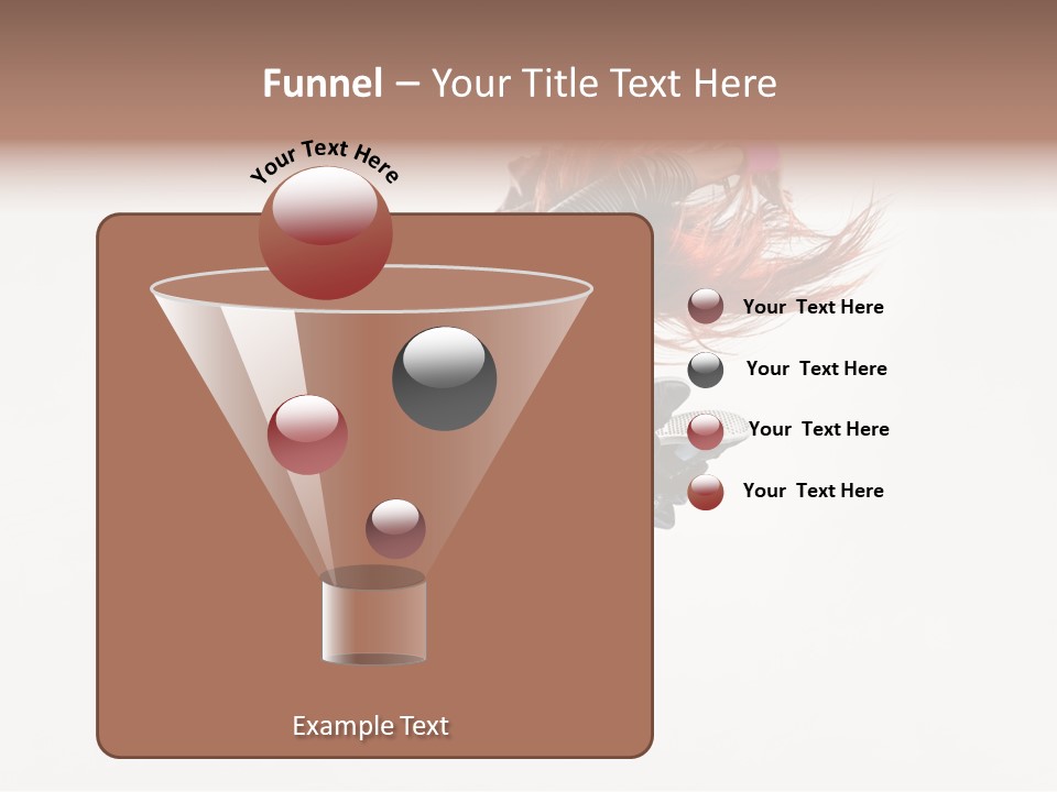 Funky Young Posing PowerPoint Template