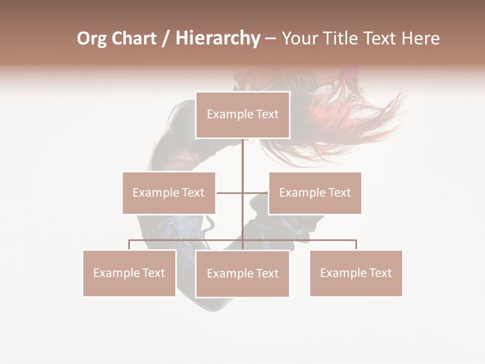 Funky Young Posing PowerPoint Template