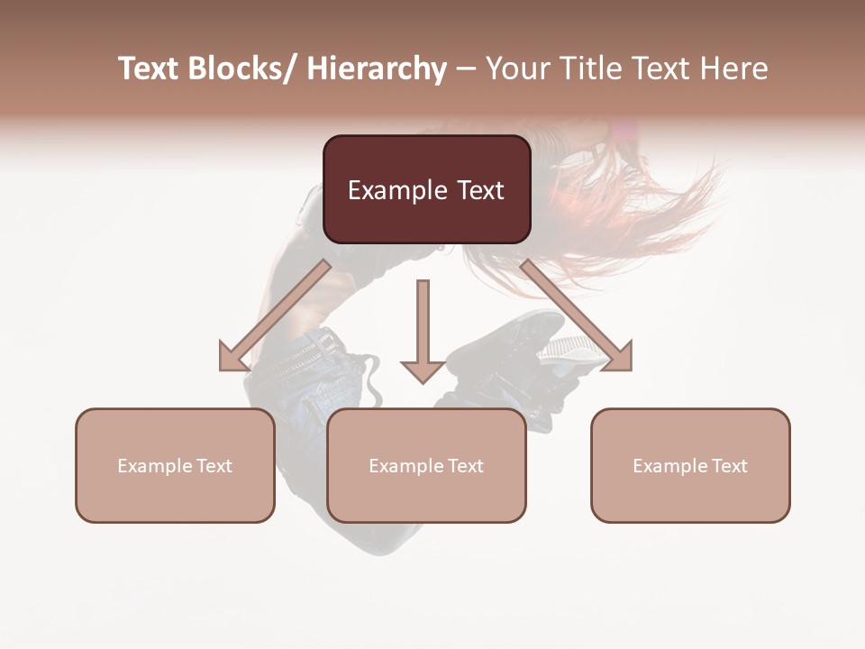 Funky Young Posing PowerPoint Template