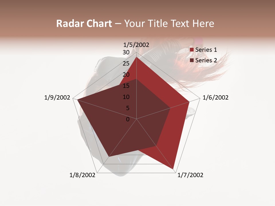 Funky Young Posing PowerPoint Template