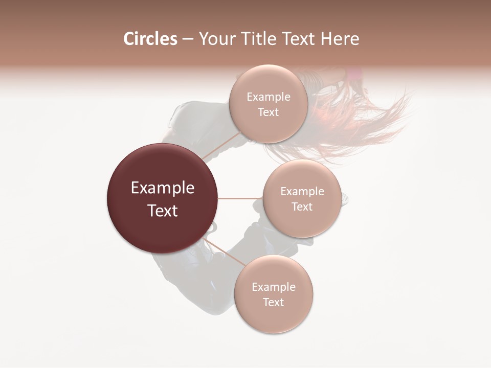 Funky Young Posing PowerPoint Template