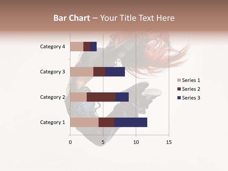 Funky Young Posing PowerPoint Template