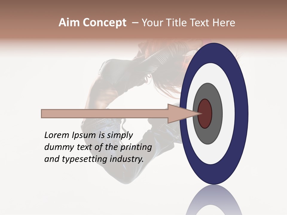 Funky Young Posing PowerPoint Template